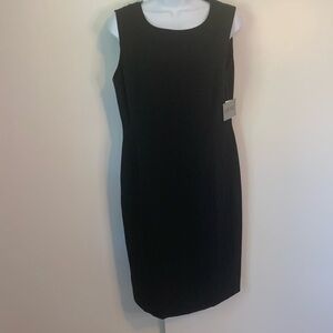 NWT KASPER Little Black Dress Size 8 Black
